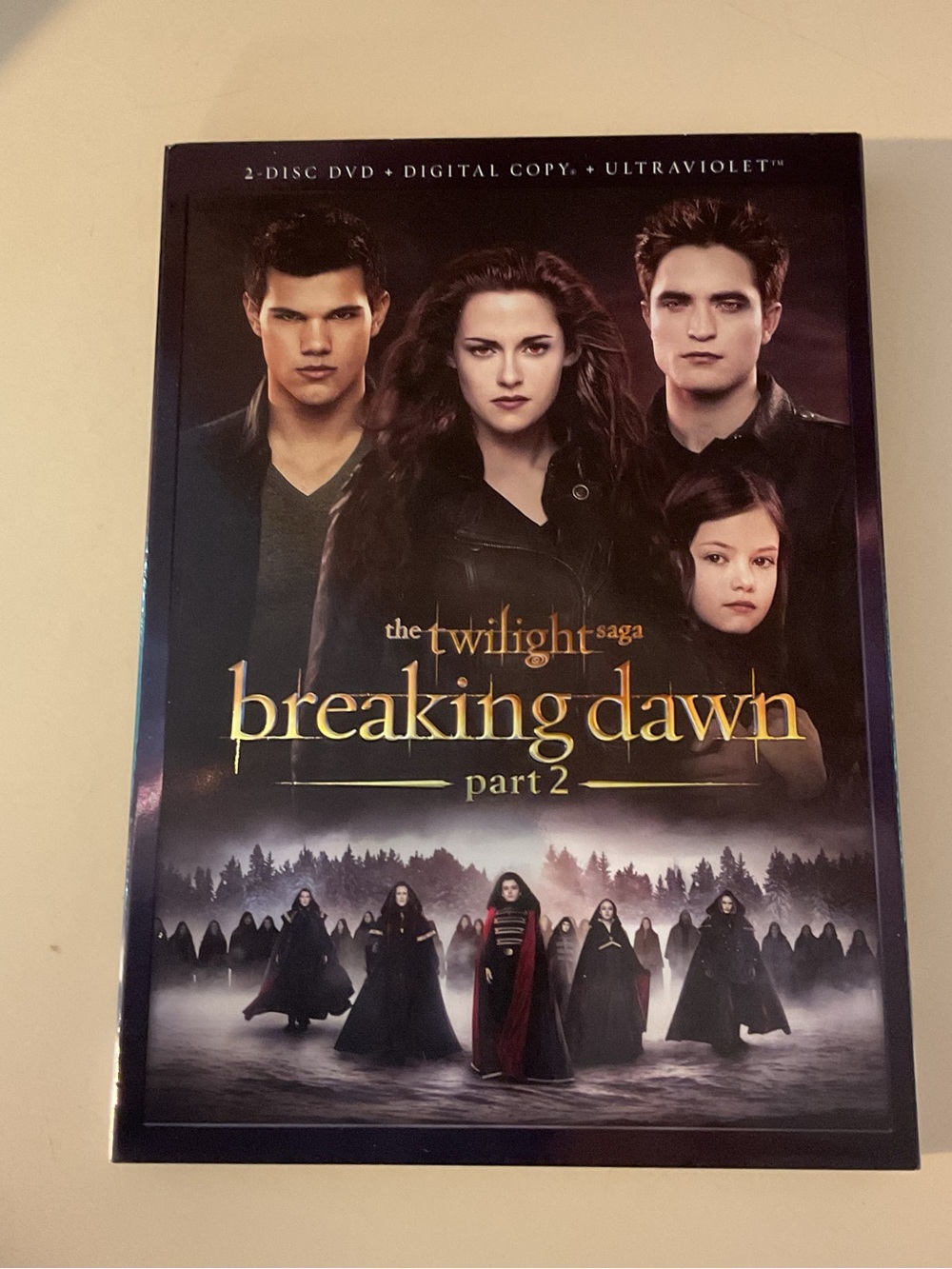 Twilight Saga 5 DVD Set: Twilight, New Moon, Eclipse, Breaking Dawn Parts 1 & 2 - Picture 16 of 17